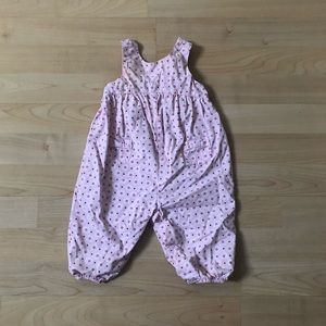 Carter’s cotton overalls with bow